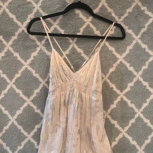 Mossimo, women’s dress, off white/silver, sz sm
